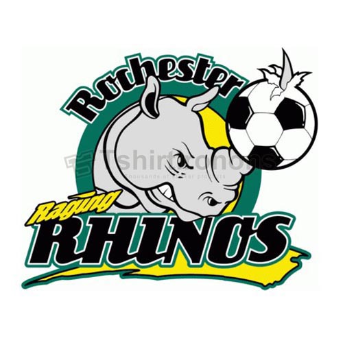 Rochester Raging Rhinos T-shirts Iron On Transfers N3188 - Click Image to Close